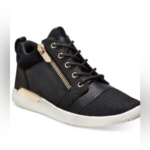 ALDO Black and Gold Women's Sneakers